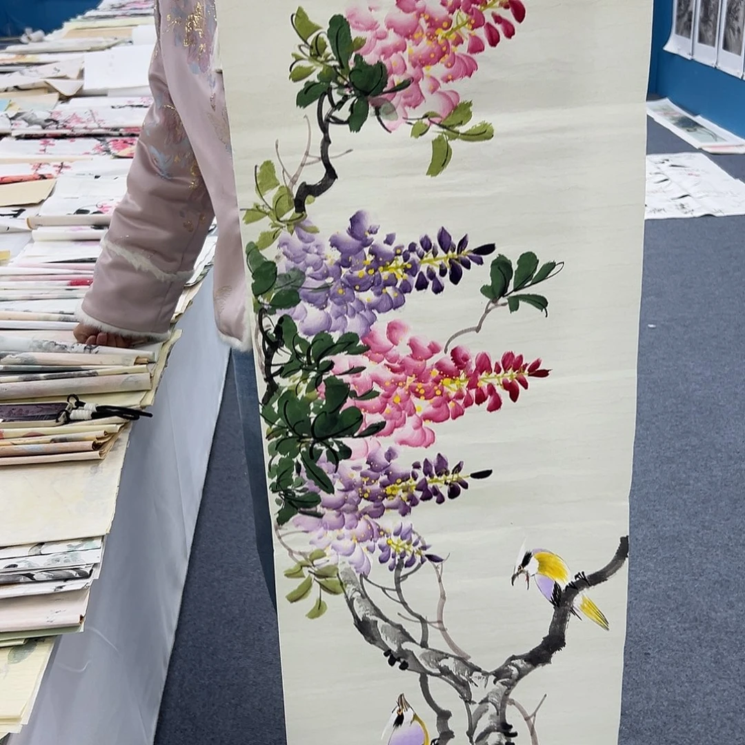 国画纯手绘作品欣赏国画