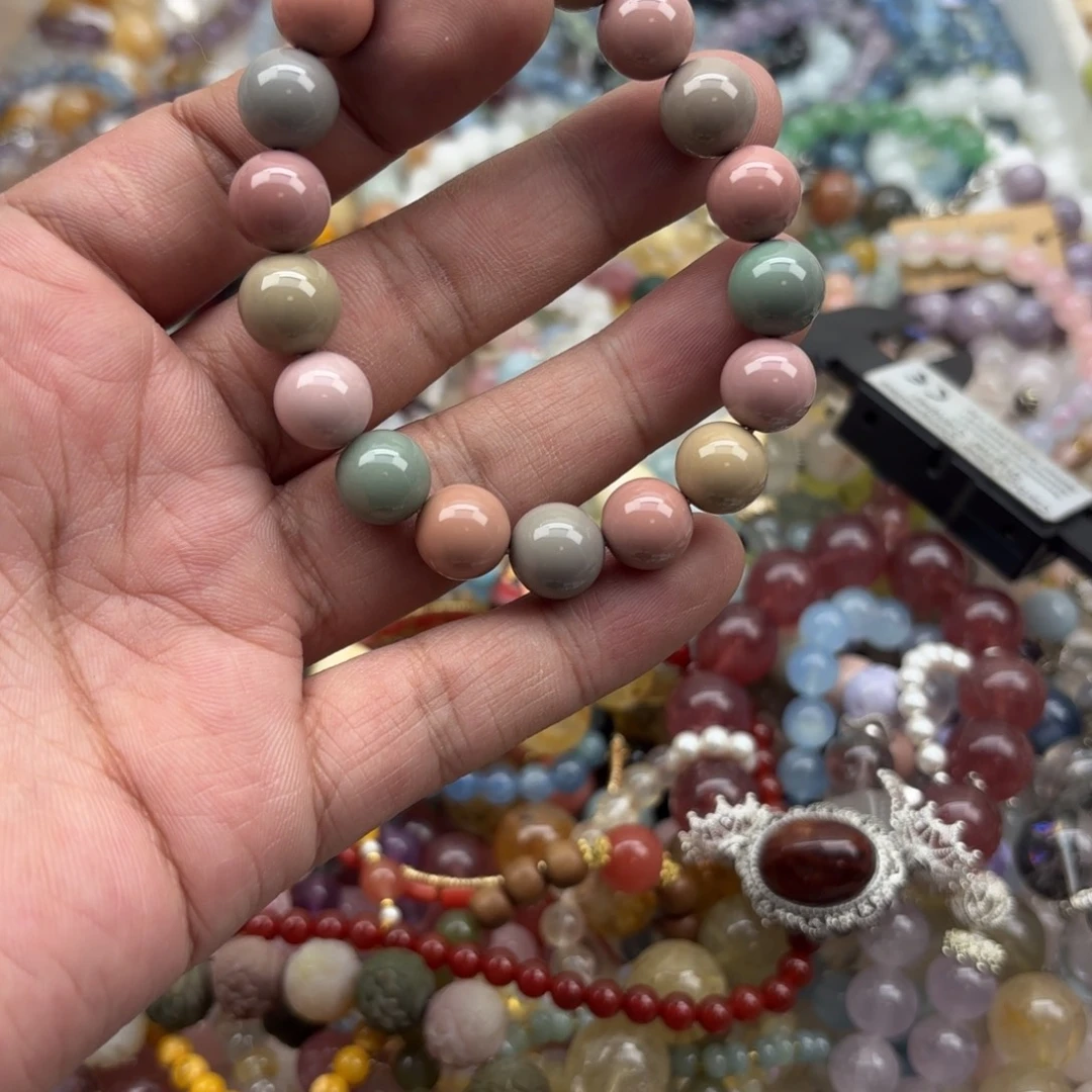 水晶手链银S925镶嵌