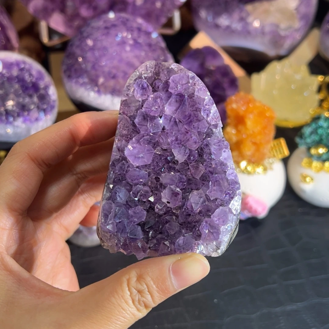 未镶嵌珠宝半成品紫晶1