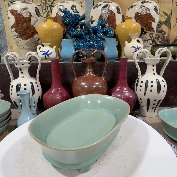 茶盏手工制作陶瓷摆件