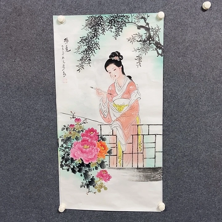 国画三尺人物一幅