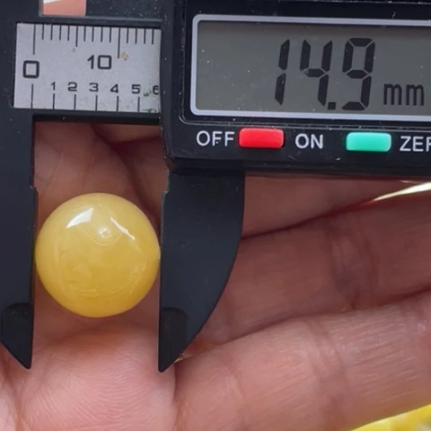【闪购商品】未镶嵌蜜蜡裸石46号