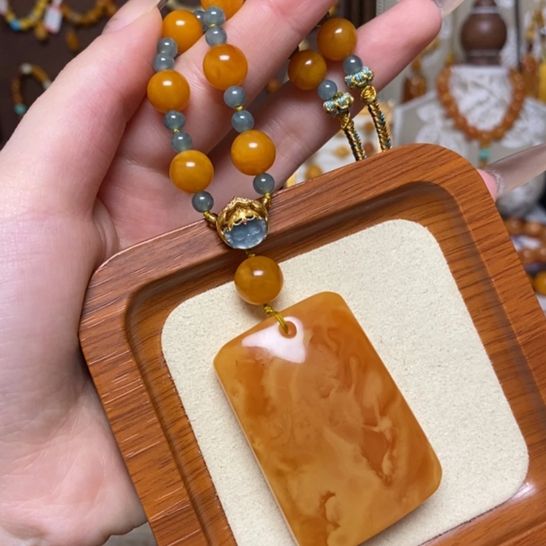 【闪购商品】手链蜜蜡未镶嵌项链