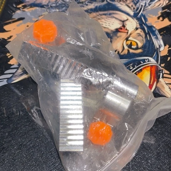铝合金钓椅脚踏橙