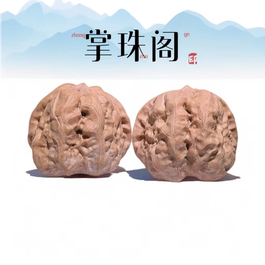 蛤蟆头核桃尺寸40左右（深清）