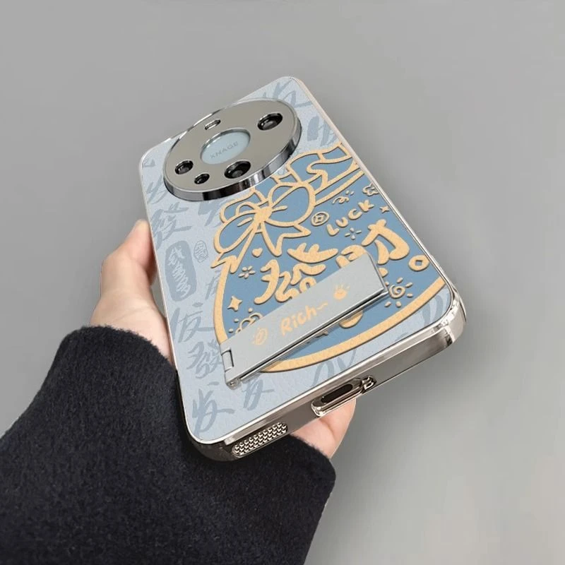 新春发财钱袋适用华为mate70手机壳网红爆款小众HUAWEImate60pro