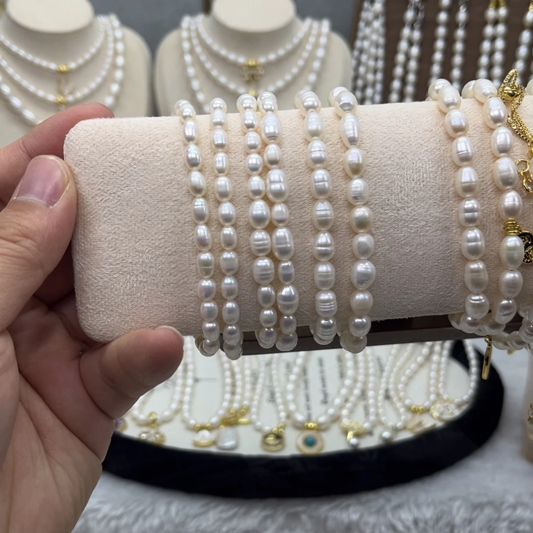 淡水珍珠项链未镶嵌