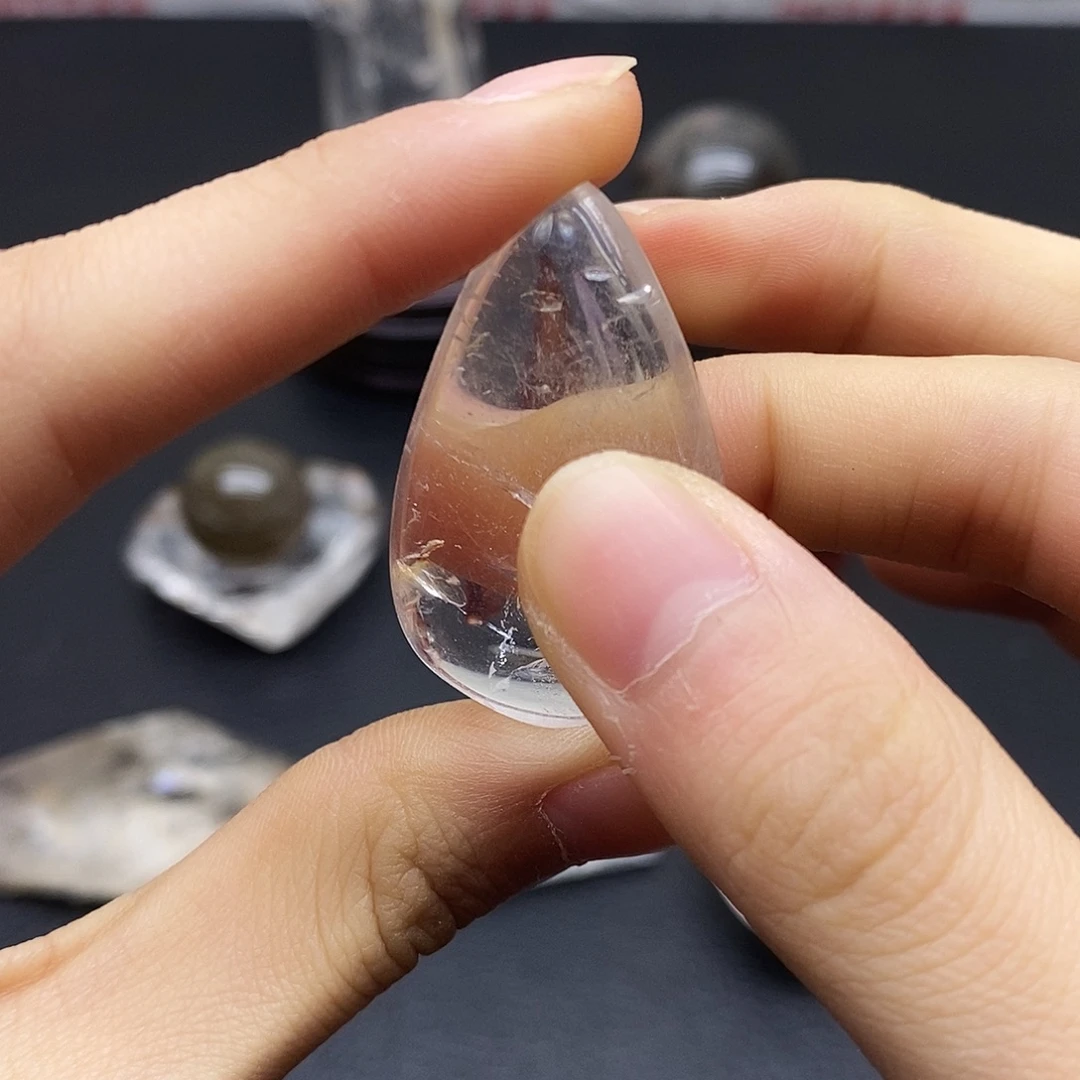 未镶嵌水晶珠宝半成品88水晶石