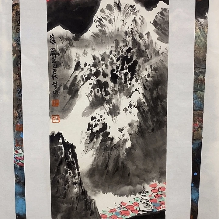 国画书画作品多次参加全国书画大展