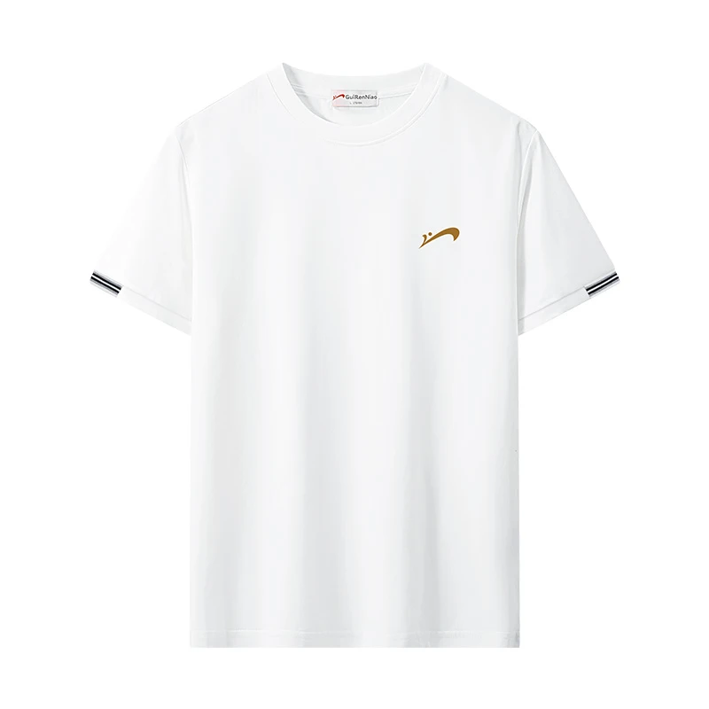 贵人鸟2025新款夏季短袖百搭情侣款时尚T恤休闲上衣男运动半袖