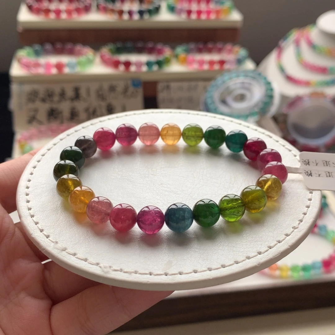 未镶嵌手链碧玺碧玺