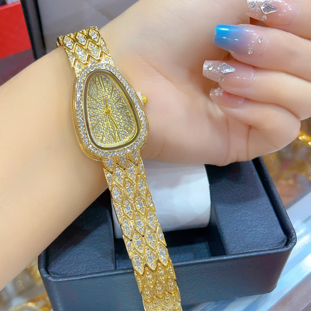 1075新款手表爆款白搭时尚金色铜合金白搭时尚