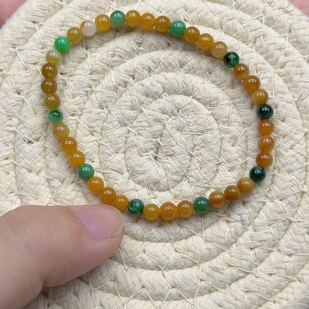 未镶嵌手链翡翠翡翠