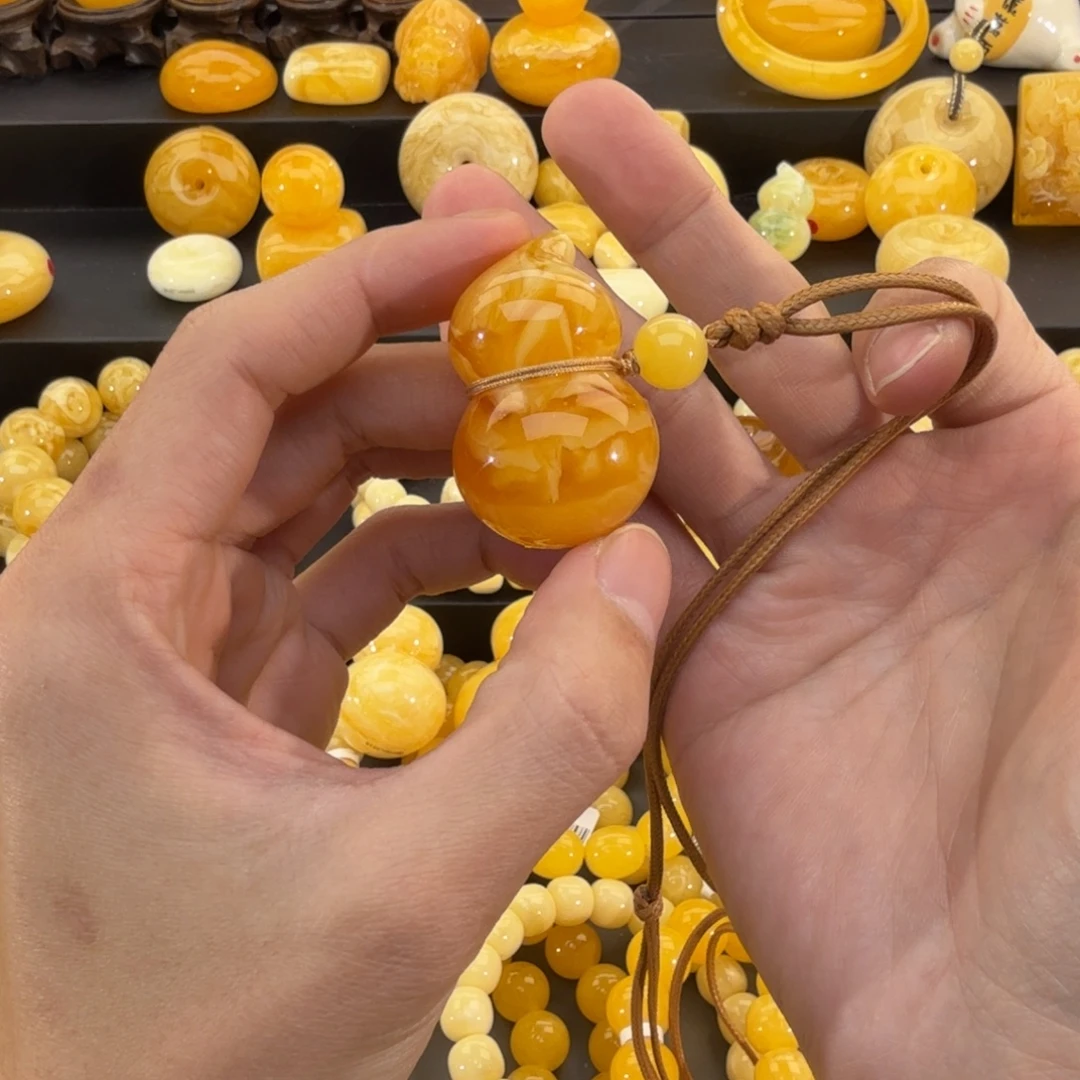 琥珀未镶嵌裸石琥珀蜜蜡