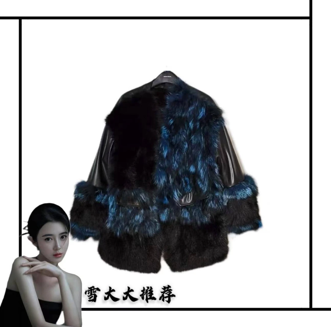 914雪大大轻奢高端时尚潮流外套SXZY