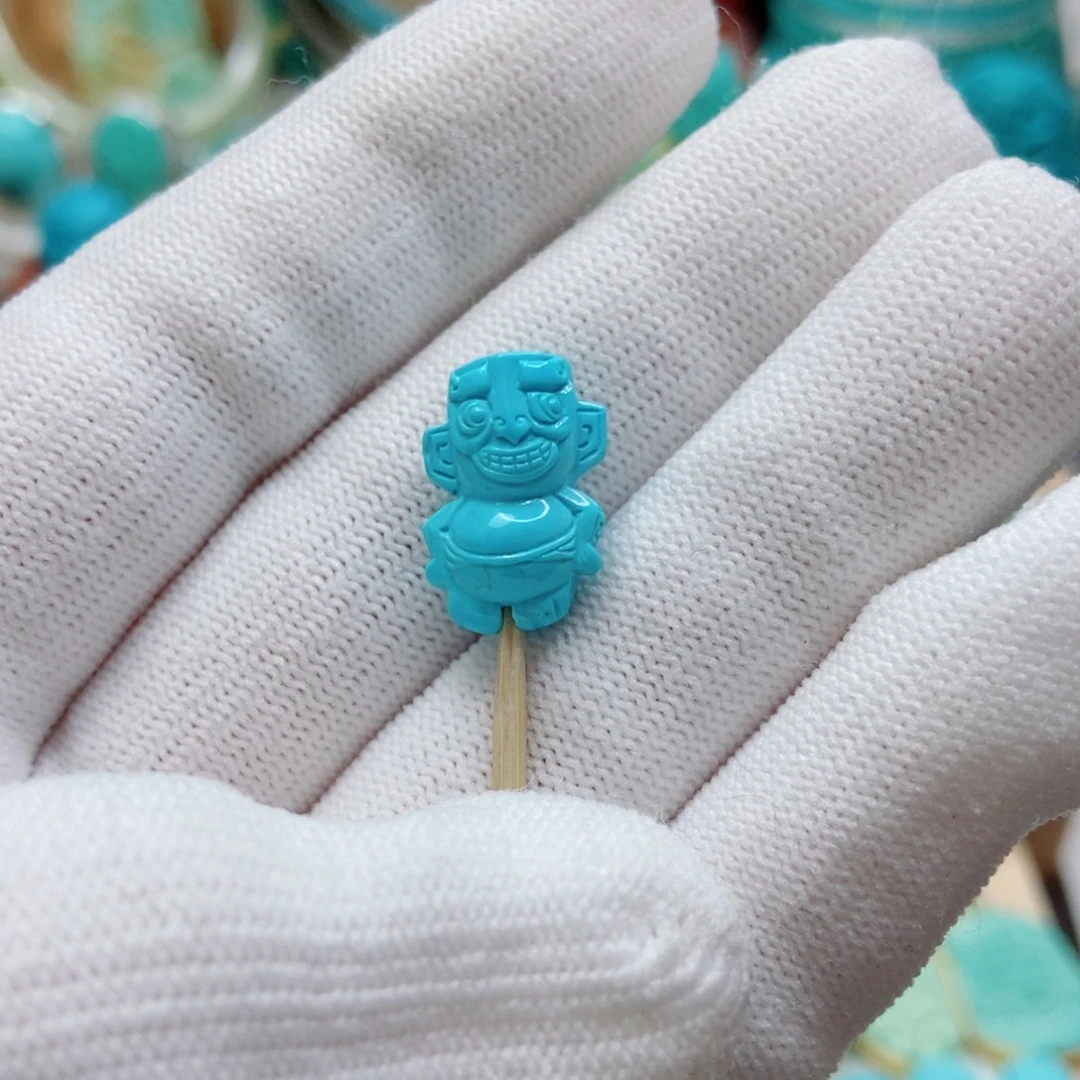 绿松石未镶嵌结界兽