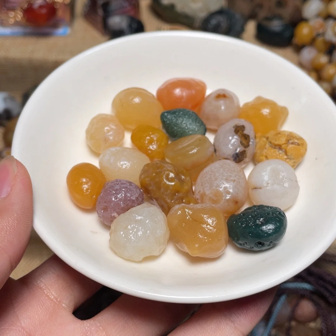 玛瑙/玉髓手链未镶嵌妞***妞