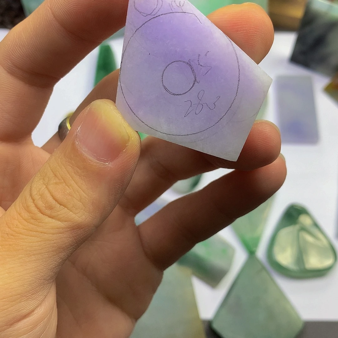 定制翡翠未镶嵌包工