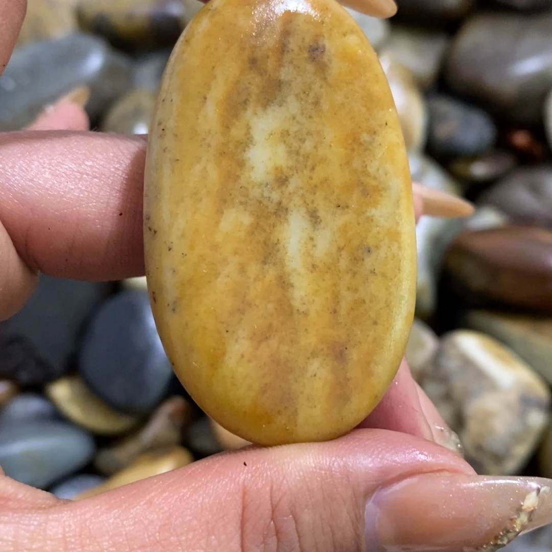 和田玉未镶嵌挂件34