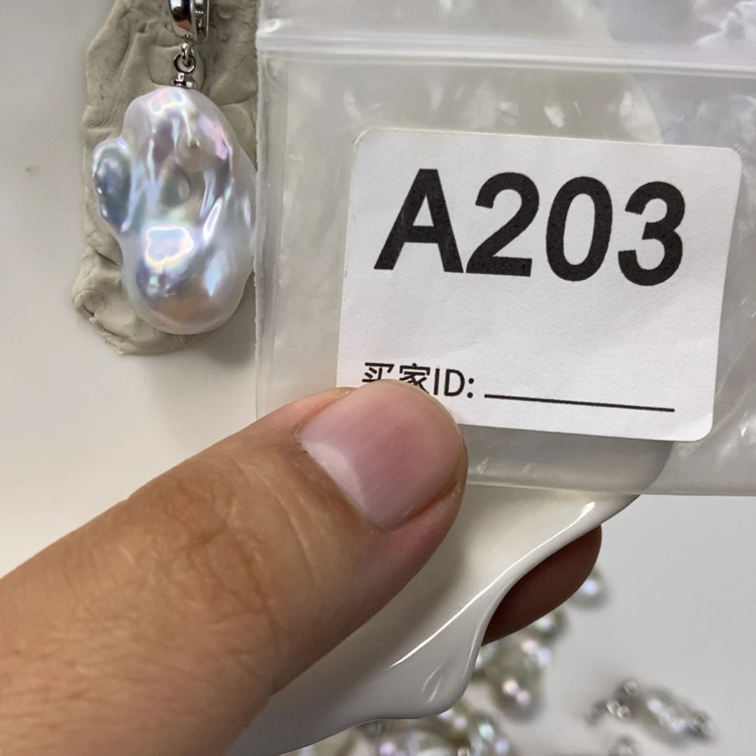 淡水珍珠吊坠(不含链)合金