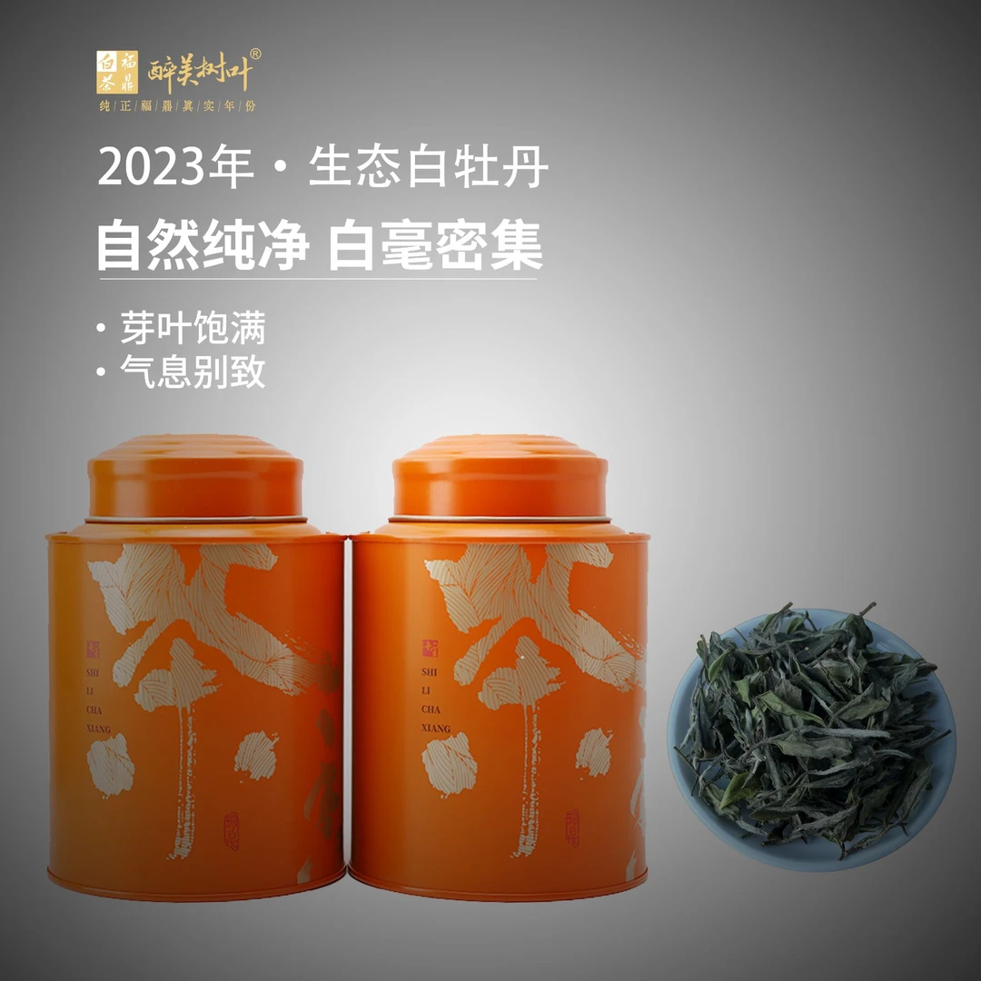 醉美树叶（买二发三）2023年陈三级白牡丹源头工厂