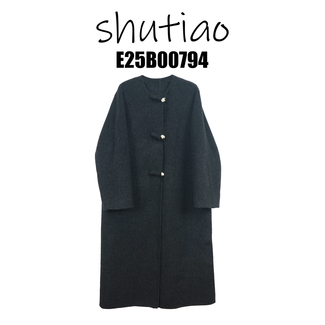 【SHUTIAO】2025夏季：新款小众设计款外套E25B00794