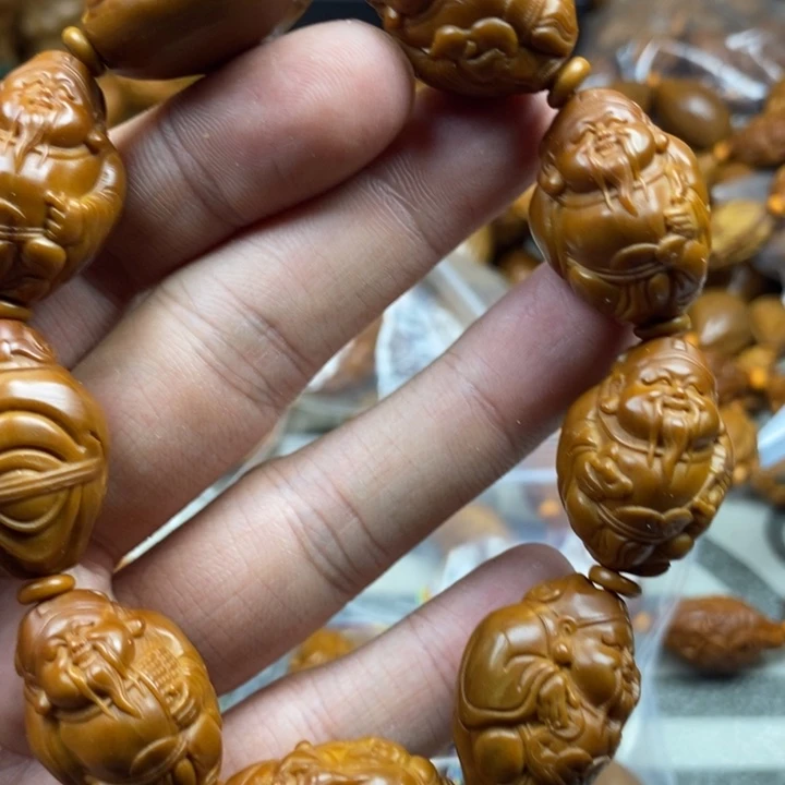 橄榄核手串/手链橄榄核雕工艺手串