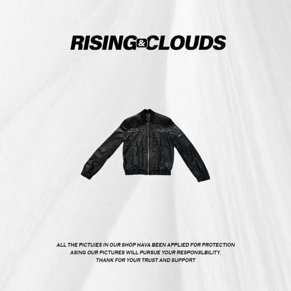 RISING&CLOUDS莎莎【清月照影】休闲时尚舒适皮外套090449