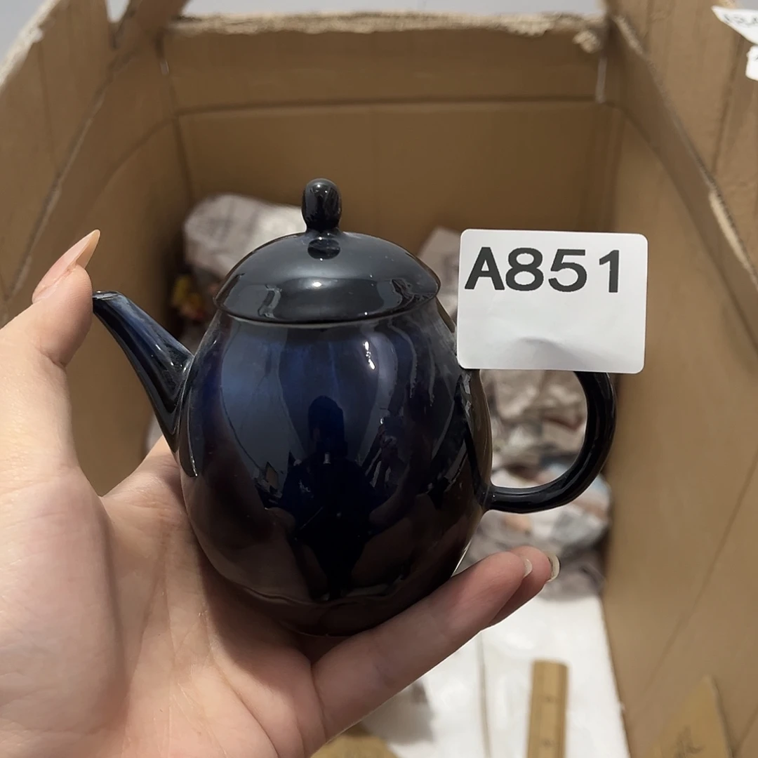 瓷片茶摆件工艺品摆件666