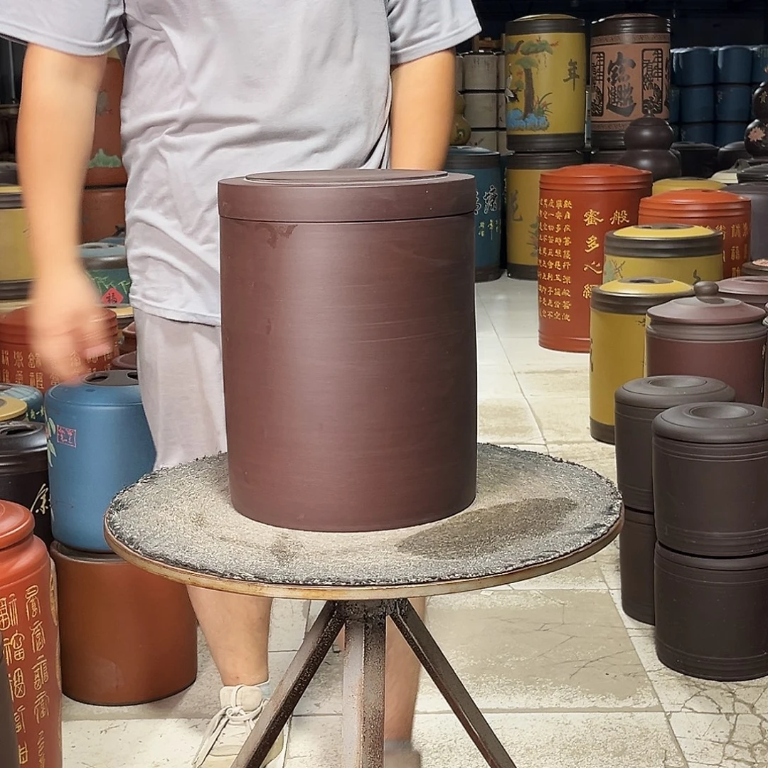紫砂茶叶罐茶叶罐