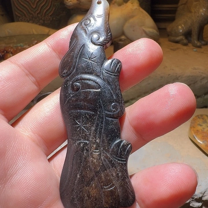 老***张和田玉（糖玉）未镶嵌颈饰