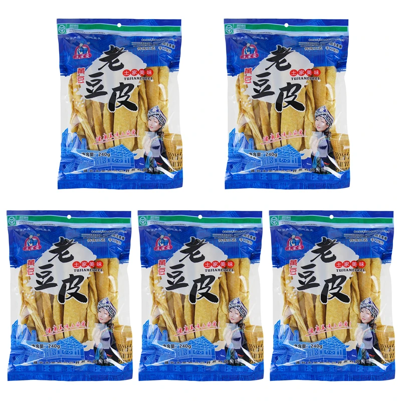 【土家爱】恩施特产老豆皮优质豆制品干货凉拌火锅食材简单实惠