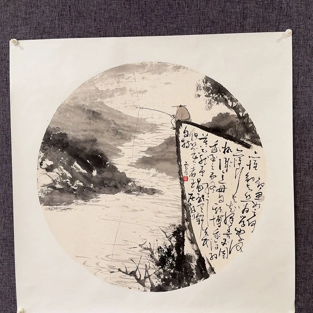 国画雷公老师作品画作