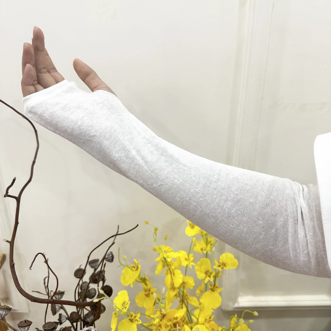 防晒！炎夏来袭 瑕疵款 纯汉麻防晒袖 麻感十足 冰丝体感