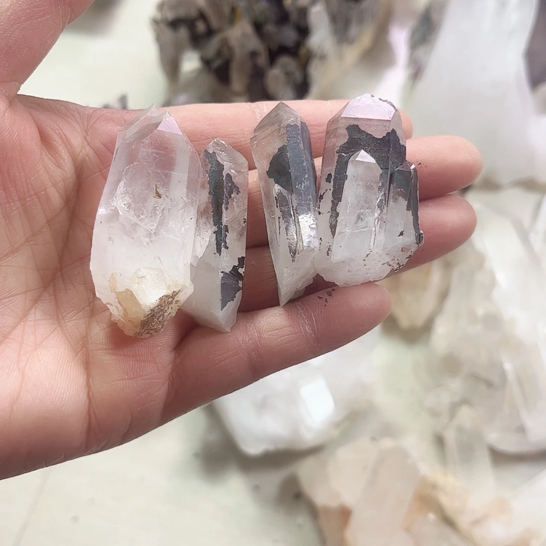 水晶天然水晶原石未镶嵌V****记