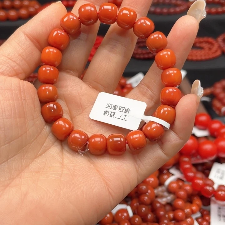南红玛瑙手链未镶嵌乐*悠