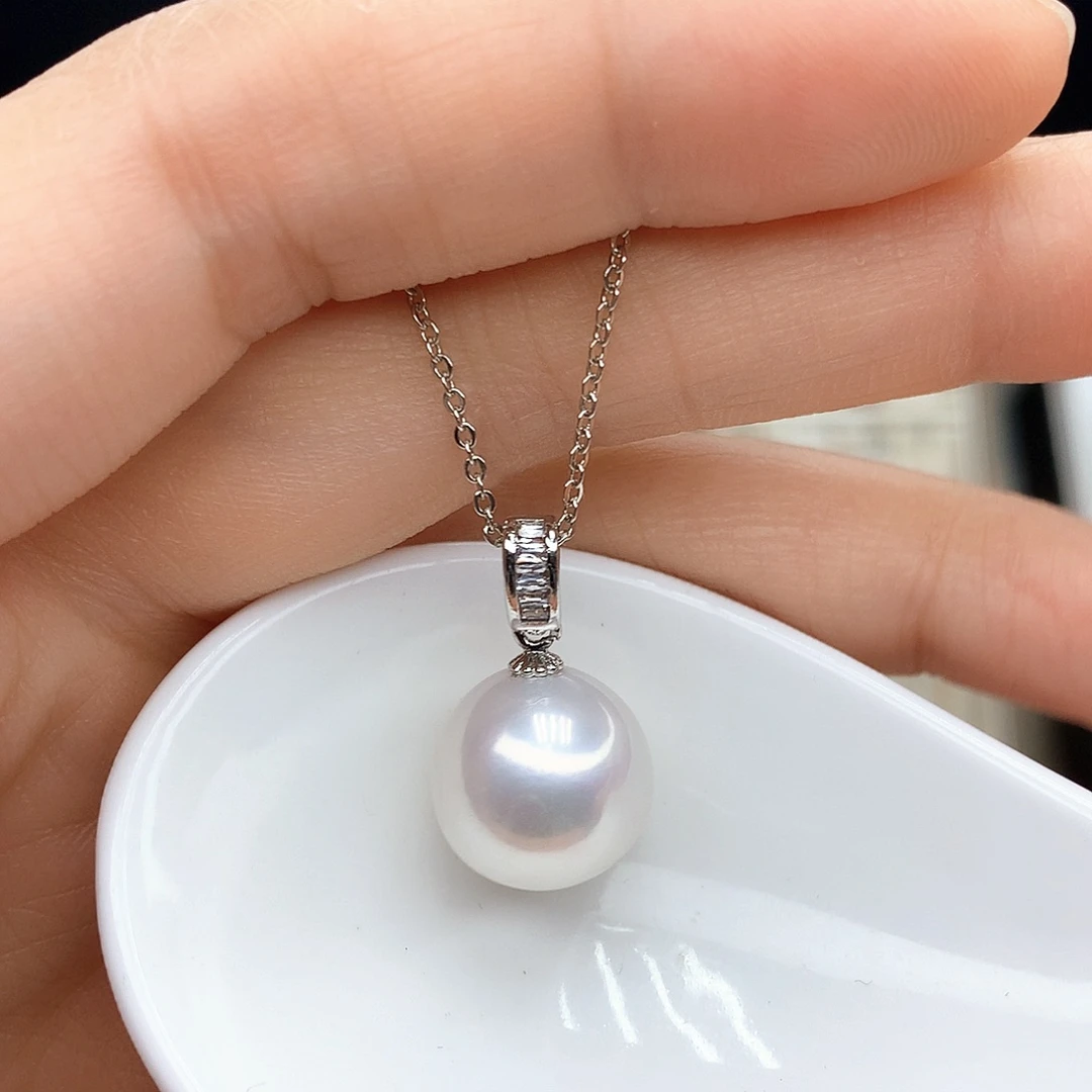 淡水珍珠合金颈饰