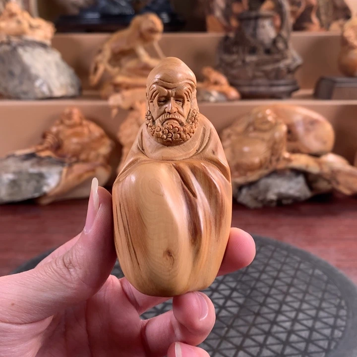 柏木（崖柏）根雕摆件