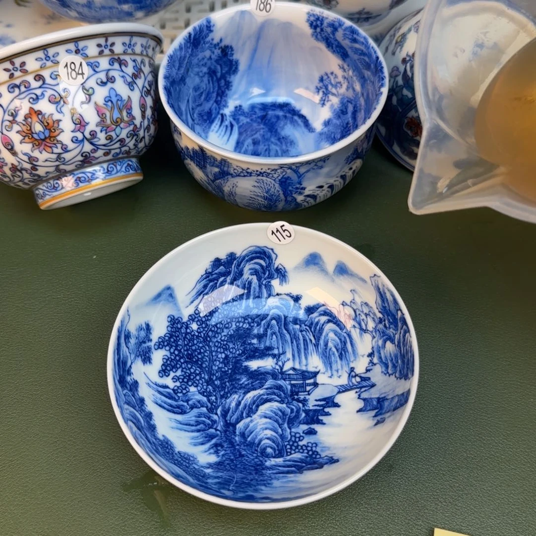 彦祖纯手工手绘茶具115