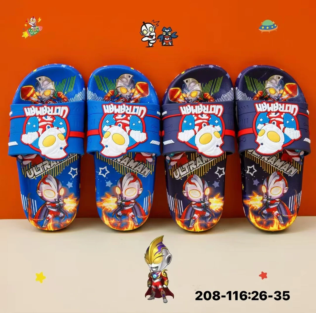 夏季卡通风一字拖女防滑男外穿凉拖鞋拖鞋亲子