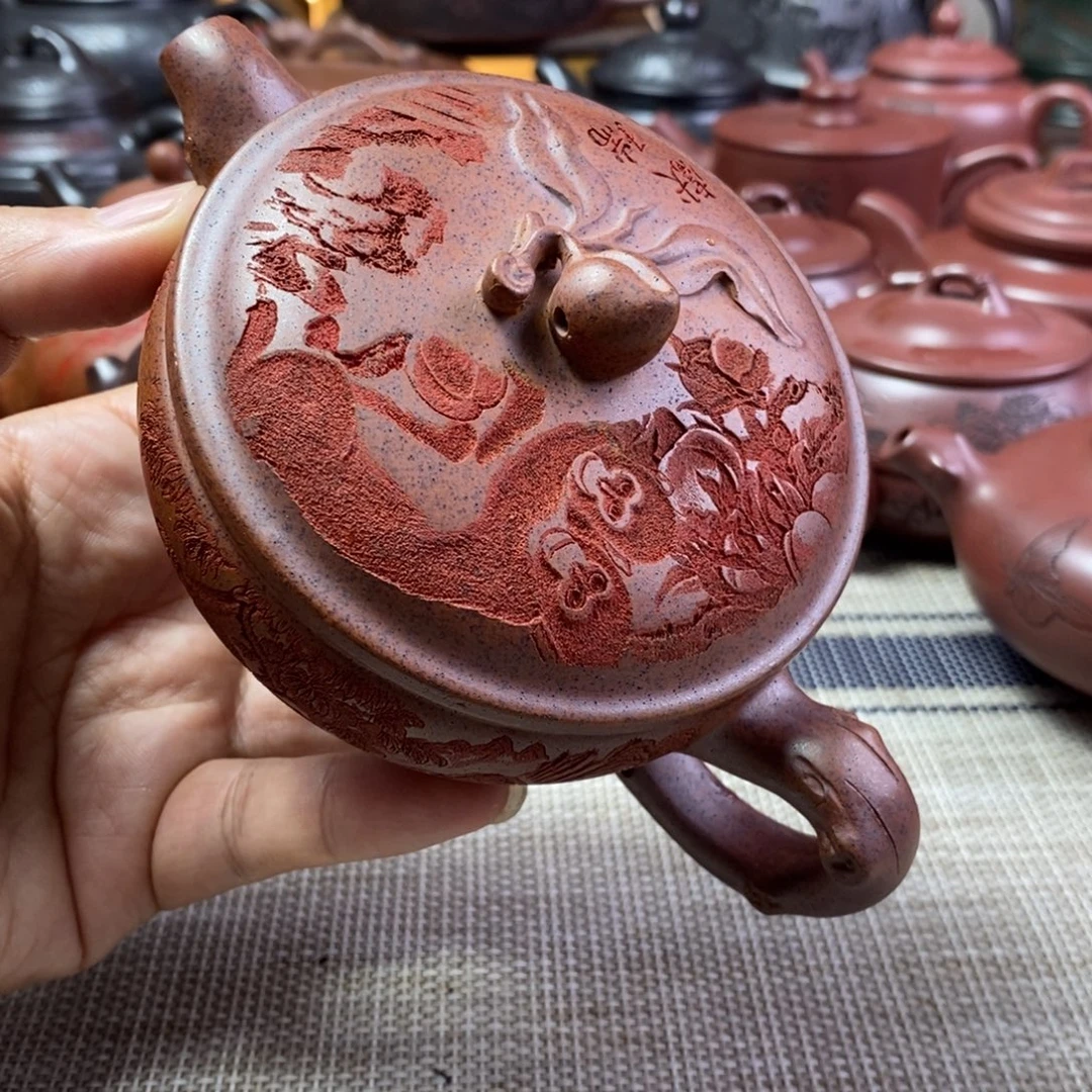 茶壶紫砂微瑕不退不换