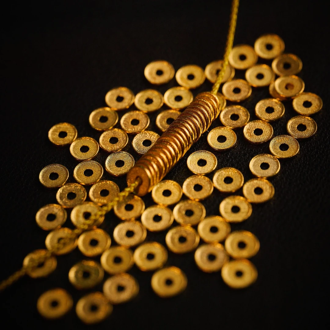 18K车轮金隔片5mm（两片）