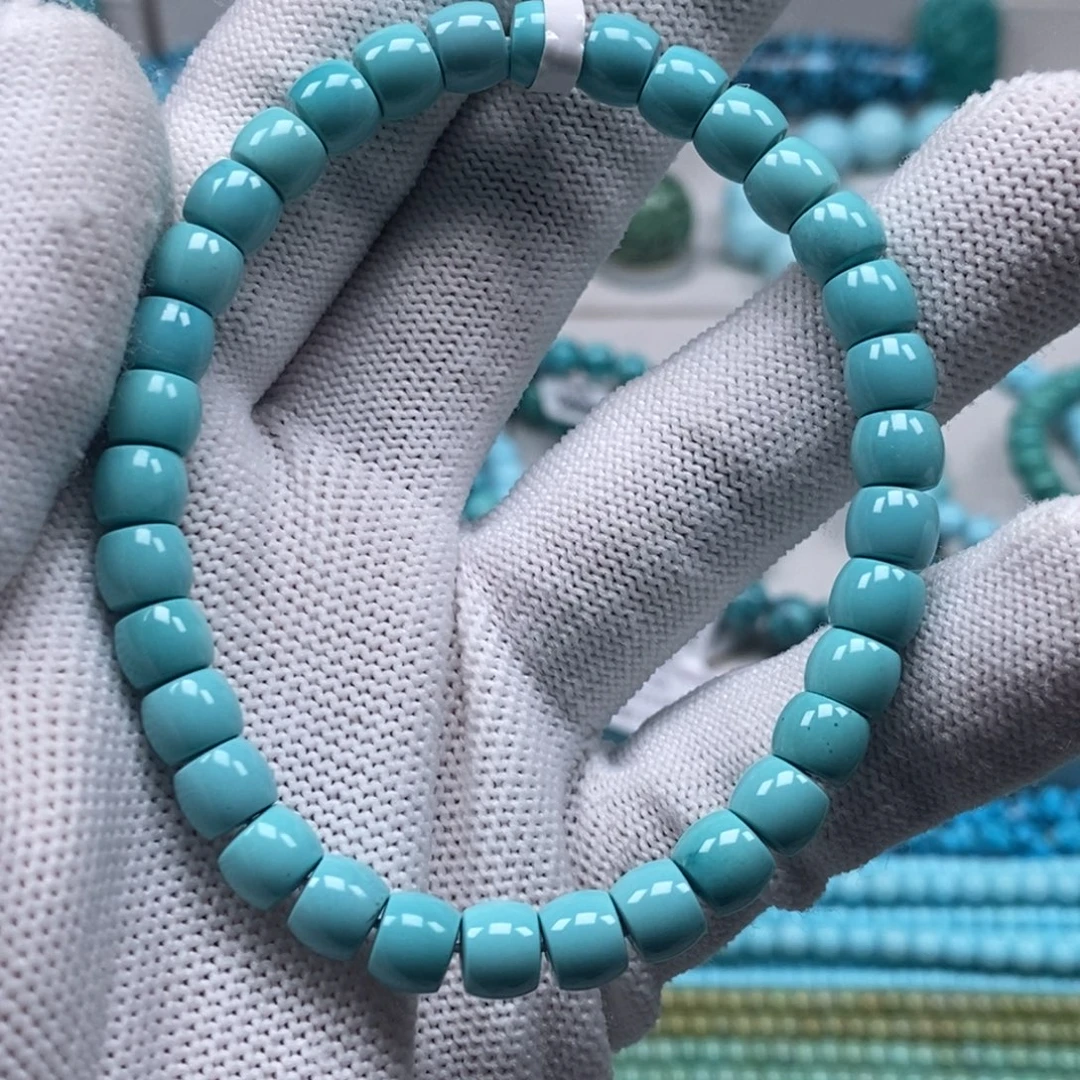 绿松石未镶嵌原矿纯干料绿松石