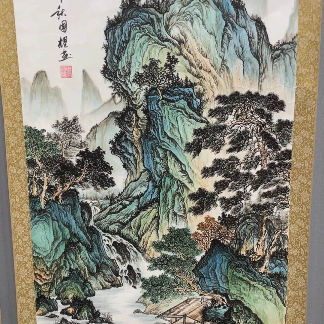 国画老师手笔手绘作品y