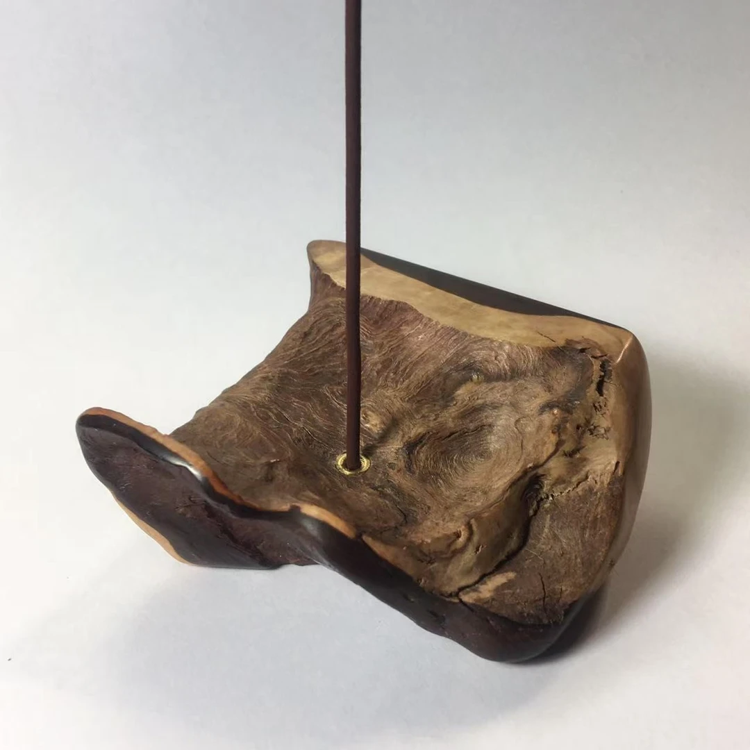 紫.檀镇尺把件文具（直播商品）手工创意