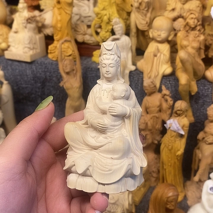 黄杨木黄杨木瑕疵观音