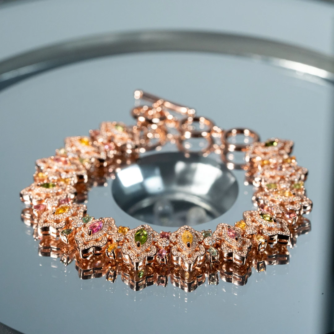 50418-GSDCP7碧玺手链