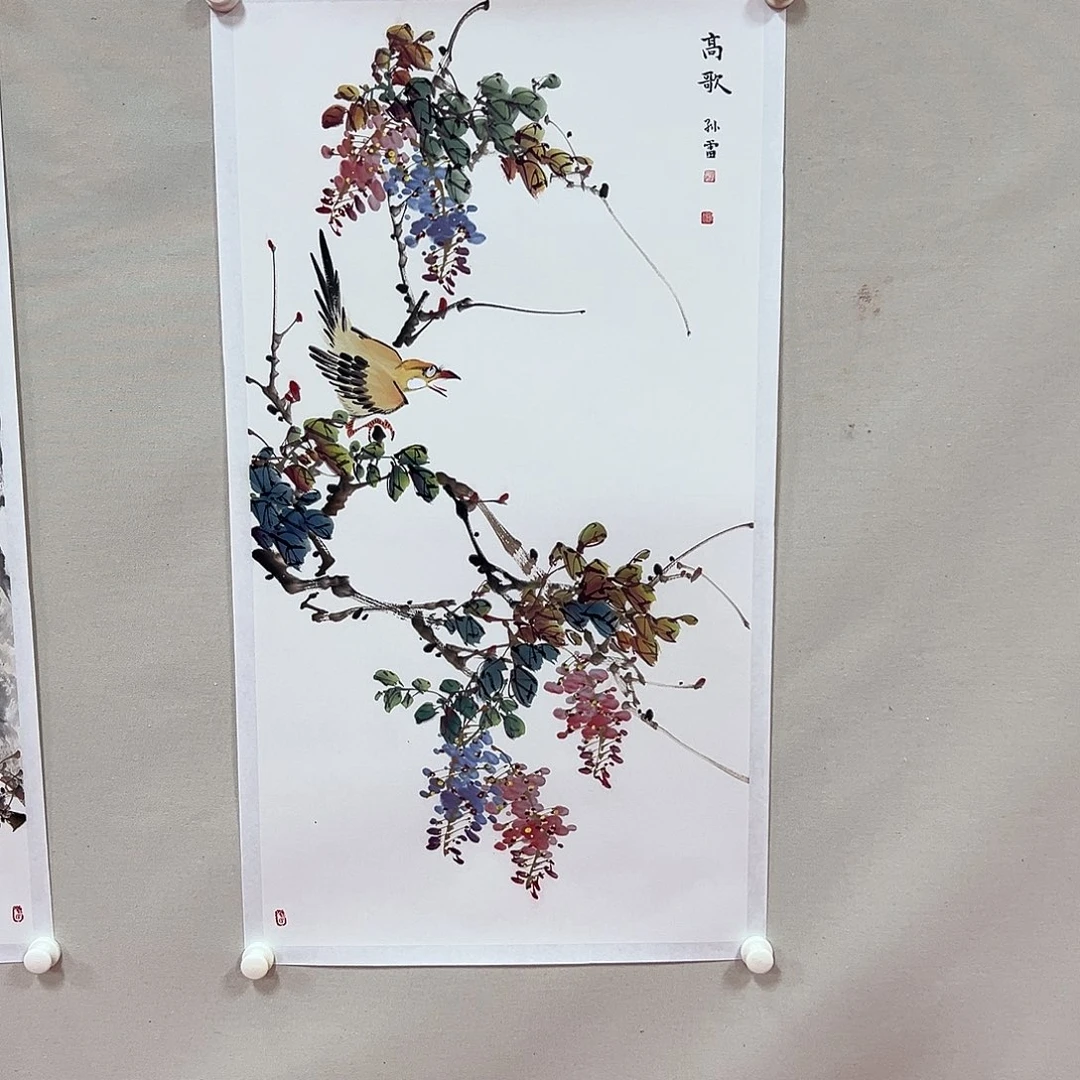 国画孙雷国画精品