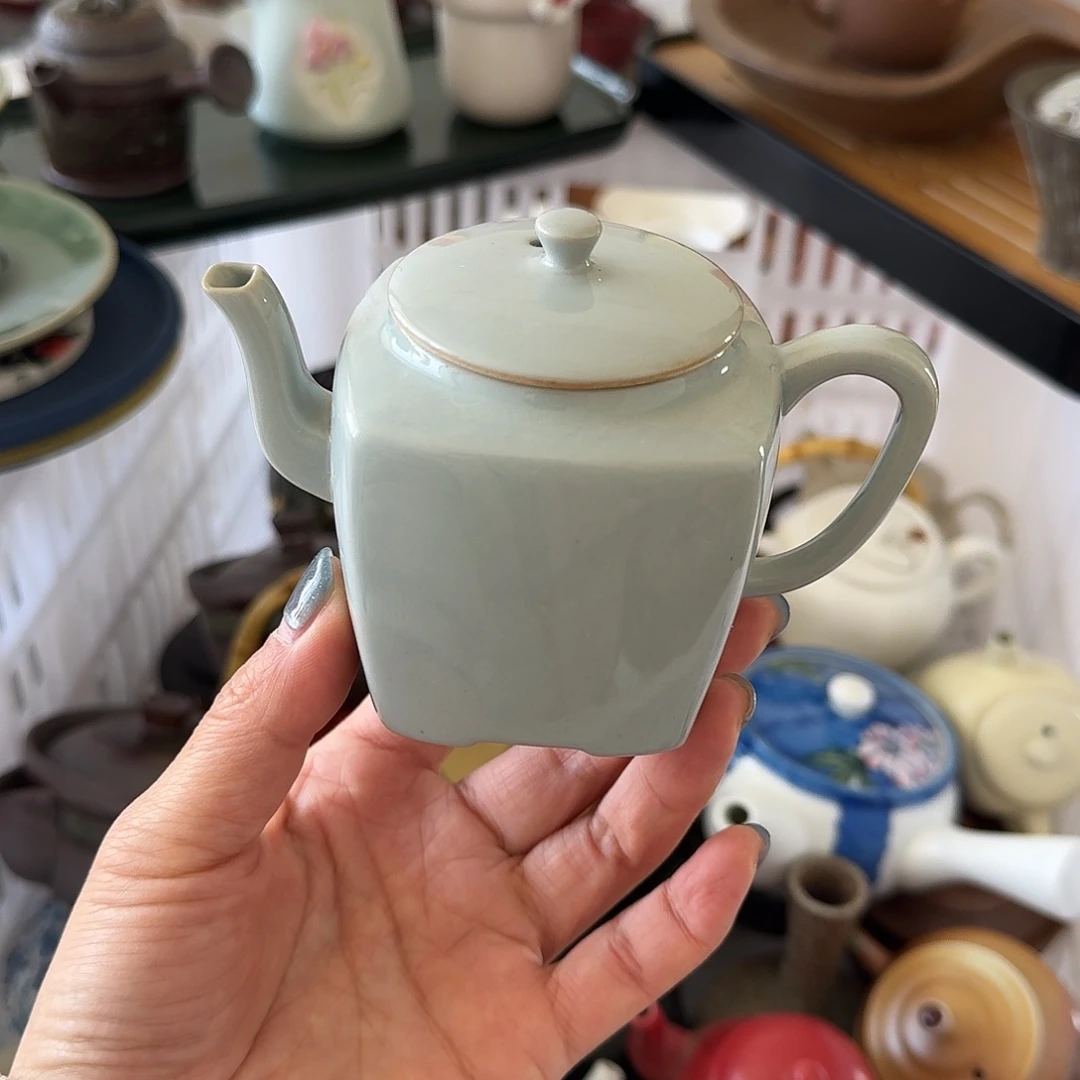微瑕陶瓷茶杯茶壶茶具