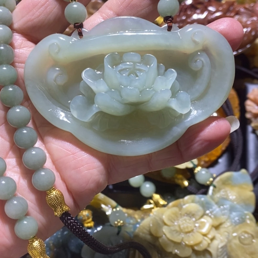 【闪购商品】岫玉毛衣链未镶嵌